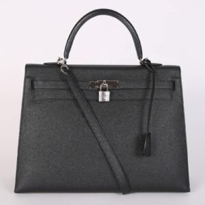 Hermés - Kelly 35 Sellier Veau Epsom Noir