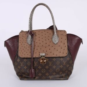Louis Vuitton - Majestueux PM Ostrich Monogram Canvas