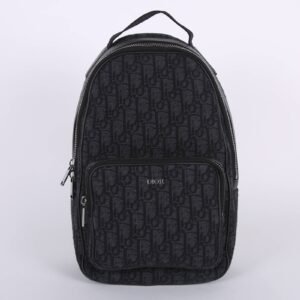 Dior - Rider Mini Oblique One Shoulder Backpack Black