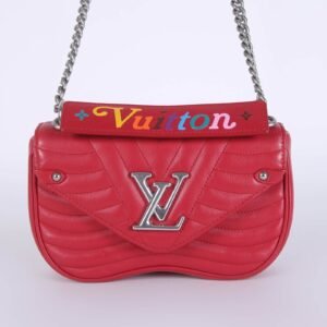 Louis Vuitton - New Wave Chain Bag PM Smooth Calfskin Scarlet