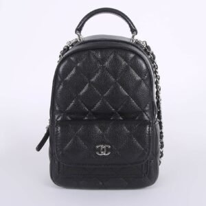 Chanel - CC Caviar Mini Backpack Noir