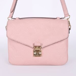 Louis Vuitton - Pochette Metis Monogram Empreinte Leather Rose Poudre