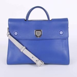 Dior - Diorever Large Smooth Calfskin Tote Royal Blue