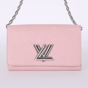 Louis Vuitton - Twist Epi Leather Wallet on Chain Rose Ballerine