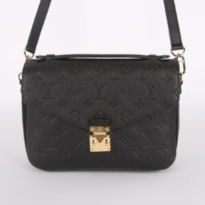 Louis Vuitton - Pochette Metis Monogram Empreinte Leather Noir