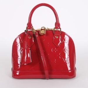Louis Vuitton - Alma BB Monogram Vernis Leather Indian Rose