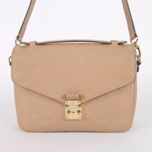 Louis Vuitton - Pochette Metis Monogram Empreinte Leather Papyrus