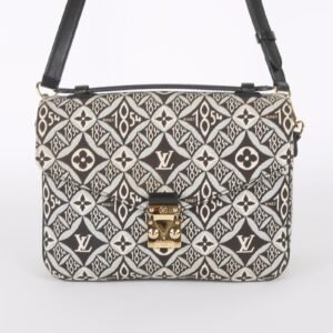Louis Vuitton - Pochette Métis Jacquard Since 1854 Canvas Noir